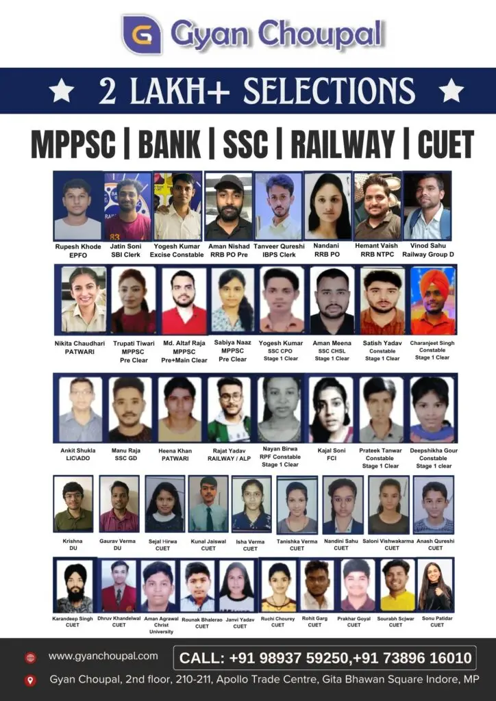 Selections of gyanchoupal coaching